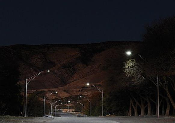 case study of municipal lighting in Oak City, Utah